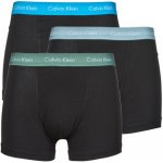 Calvin Klein Cotton Stretch Classic Fit Trunks 3-Pack Black – Zboží Mobilmania