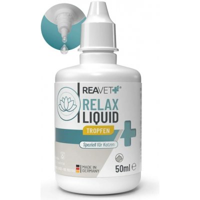 REAVET Relaxační tekuté kapky pro kočky pro více klidu a vyrovnanosti 50 ml – Hledejceny.cz