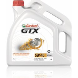 Castrol GTX High Mileage A3/B4 5W-40 5 l