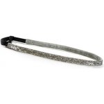 Bjež sportovní stylová GLITTER SINGLE SILVER stříbrná – Sleviste.cz