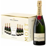 Moët & Chandon Impérial Brut 6 x 12% 0,75 l (set) – Zboží Dáma