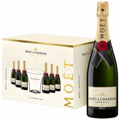 Moët & Chandon Impérial Brut 6 x 12% 0,75 l (set) – Zboží Dáma