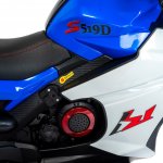 Baby Mix Rare elektrická motorka modrá – Zboží Dáma