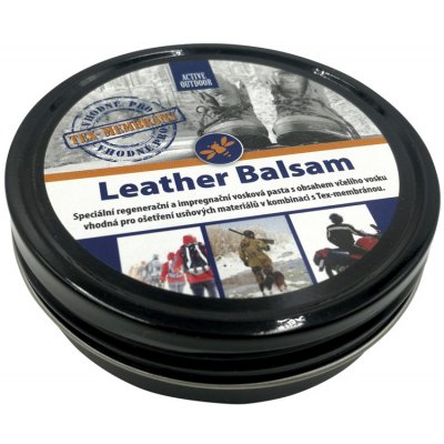 Siga Vosk Active outdoor leather balsam 250g černý – Zboží Mobilmania