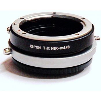 KIPON tilt Adaptér objektivu Nikon D na tělo Olympus/Panasonic micro4/3