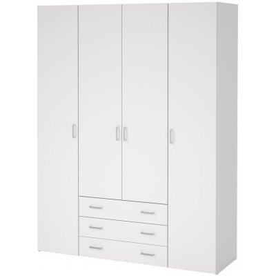 Nábytek Falco Sid 154 x 49,5 x 200,4 cm bílá – Zbozi.Blesk.cz