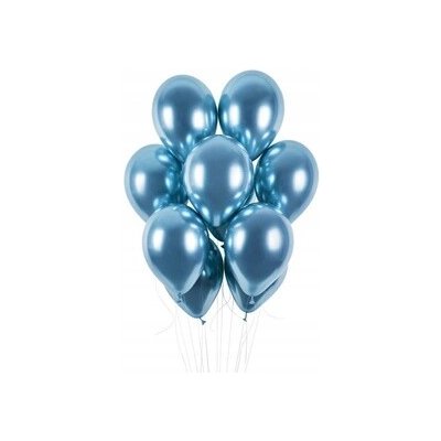 Balónky Gemar Shiny modré 13" – Zboží Dáma