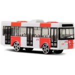 Rappa Kovový autobus červený 18 cm – Zboží Dáma