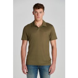 GANT POLOKOŠILE LINEN SS POLO zelená