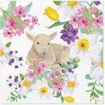TaT ubrousky Lamb in Flowers 33x33cm – Hledejceny.cz