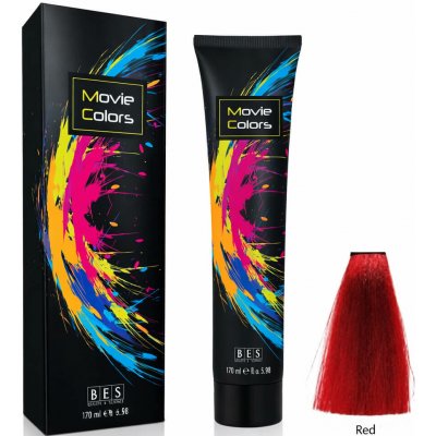 Bes Movie Colors Red bezoxidační 170 ml – Zboží Dáma