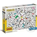 CLEMENTONI Impossible Peanuts 1000 dílků – Zboží Dáma