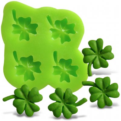Silikonová formička čtyřlístky – Zboží Dáma