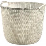 Curver Knit L 30 l krémový 03673-X54 – Zboží Dáma