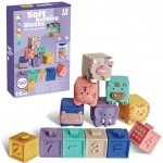 WOOPIE měkké kostky zvířátka 12 ks – Zboží Živě