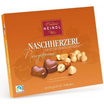 HEINDL Nugátová srdíčka 120 g – Zboží Dáma