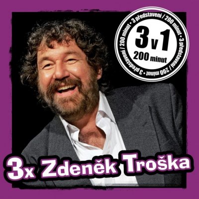 3x Zdeněk Troška komplet CD