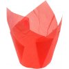 Tulipan papírový na muffiny 50mm červený 1800ks kart