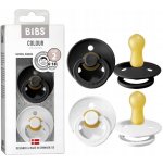 Bibs Colour Black White černá bílá 2 ks – Zbozi.Blesk.cz