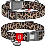 Waudog obojek nylonový Leopard – Zboží Dáma