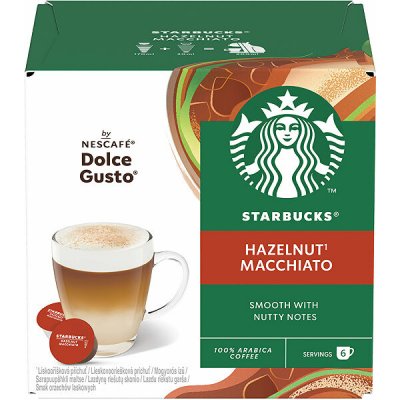 STARBUCKS Hazelnut Macchiato by NESCAFÉ Dolce Gusto 12 kapslí – Sleviste.cz