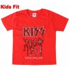 Dětské tričko Tričko metal ROCK OFF Kiss Destroyer Sketch černá
