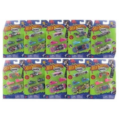 Mattel Hot Wheels Sběratelská kolekce fingerboard a boty HGT71 – Zboží Dáma