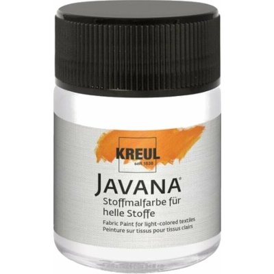 Barva na světlý a tmavý textil JAVANA 50 ml bílá – Zbozi.Blesk.cz