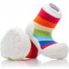 Dětská ponožkobota Attipas Rainbow White