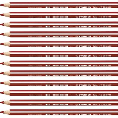 Stabilo 203/315 Trio silná třešňově červená – Sleviste.cz