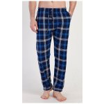 Patrik pánské pyžamové kalhoty modré – Zboží Mobilmania