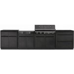 Outdoorchef Venkovní modulární kuchyň SET 4 HEAT X-415/245 30MB GRANIT (OCSET4X415) – Hledejceny.cz