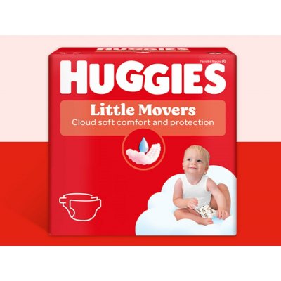 Huggies Little Movers 5 126 ks – Hledejceny.cz