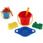 LORI 208 Kbelík, sítko, lopatka a bábovičky na písek – Sleviste.cz
