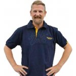 SPORTEX Classic Polokošile s logem tmavě modrá – Zboží Dáma