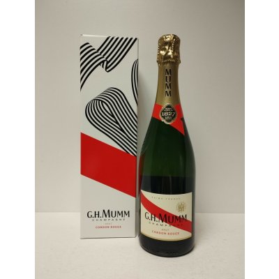 G.H. Mumm Cordon Rouge Brut 12% 0,75 l (karton) – Sleviste.cz