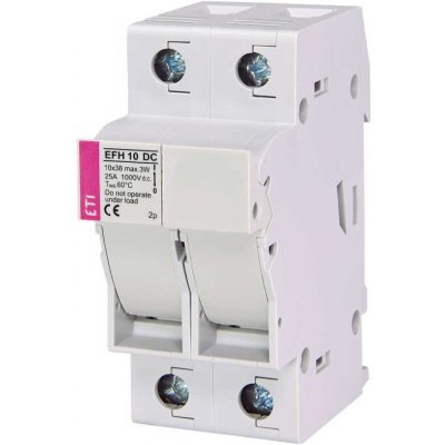 002540203 Spodek pojistkový EFH 10 DC 2p, ETI – Hledejceny.cz