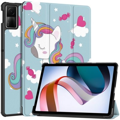 Protemio Art Zaklápací obal Xiaomi Redmi Pad SE 63783 unicorn – Zboží Mobilmania