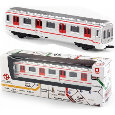 Rappa Kovová souprava pražského metra 16 cm – Zboží Dáma