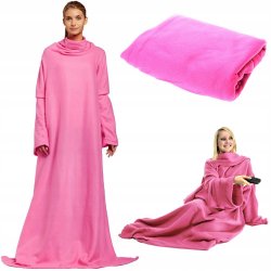 Verk Snuggie růžová 190 x 140 cm