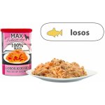 Max Deluxe Adult Losos kousky 400 g – Zboží Mobilmania