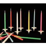 Dortisimo Svíčka tenká bílá 8 cm – Zboží Mobilmania