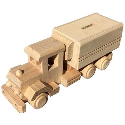 Pokladnička HUGED Dřevěné auto – Zboží Dáma