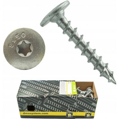 Vruty do dřeva Domax 8 x 50 mm 100 ks – Hledejceny.cz