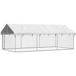 vidaXL Venkovní psí kotec se střechou 400 x 200 x 150 cm – Zboží Dáma