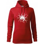 Cyclo výplet mikina dámská Cape s kapucí Červená – Hledejceny.cz