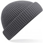 Beechfield pánská pletená čepice B383R Graphite Grey – Hledejceny.cz