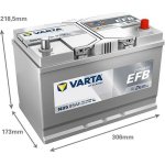 Varta Blue Dynamic EFB 12V 85Ah 800A 585 501 080 | Zboží Auto