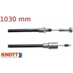 Knott Lanovod brzdový 1030/1220 mm rychlomont. s čočkou – Zboží Dáma