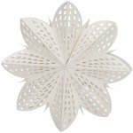 House Doctor Závěsná papírová hvězda Gint White Ø 30 cm bílá barva papír – Hledejceny.cz